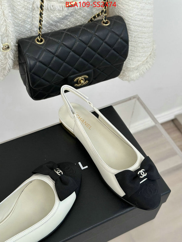 Women Shoes-Chanel brand designer replica ID: SS2474 $: 109USD