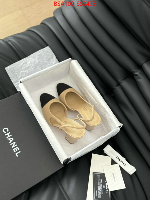 Women Shoes-Chanel high quality 1:1 replica ID: SS2473 $: 109USD