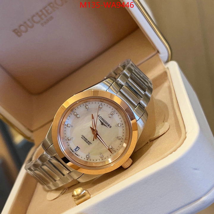 Watch(4A)-Longines luxury fashion replica designers ID: WA9446 $: 135USD