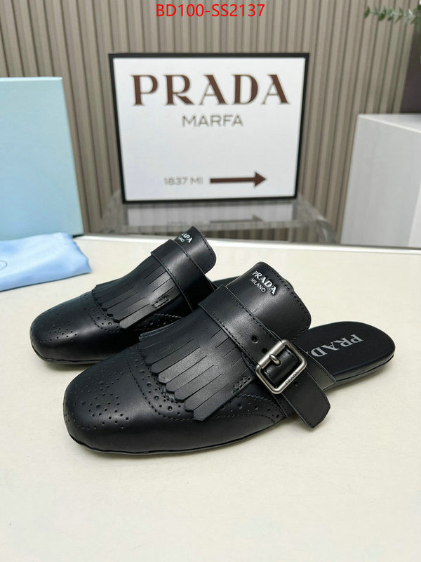 Women Shoes-Prada high quality aaaaa replica ID: SS2137 $: 100USD