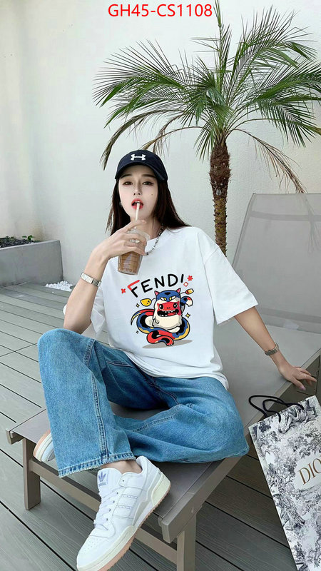 Clothing-Fendi replica ID: CS1108 $: 45USD