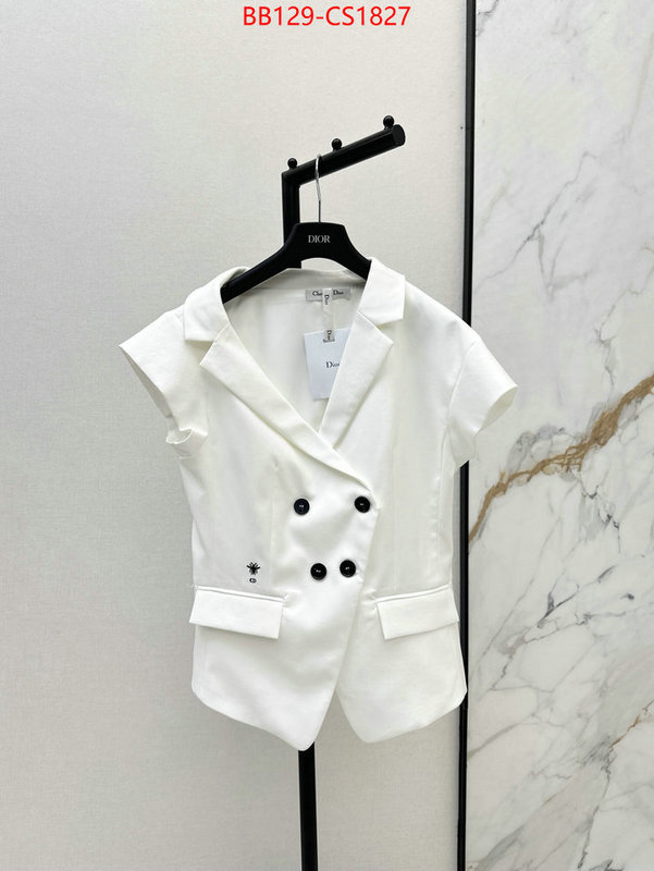 Clothing-Dior counter quality ID: CS1827 $: 129USD