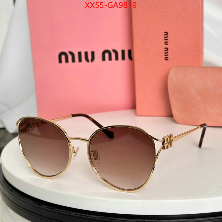 Glasses-Miu Miu luxury cheap ID: GA9819 $: 55USD