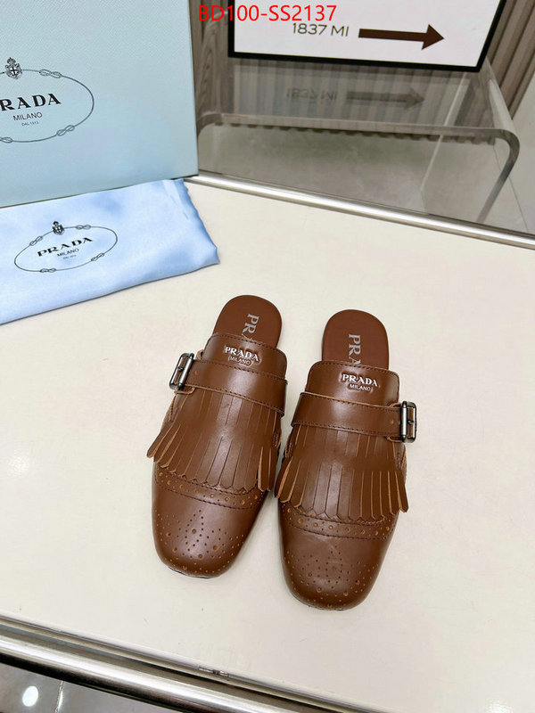 Women Shoes-Prada high quality aaaaa replica ID: SS2137 $: 100USD