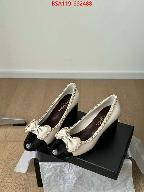 Women Shoes-Chanel top 1:1 replica ID: SS2488 $: 119USD