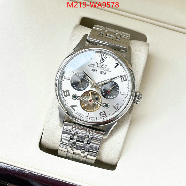 Watch(TOP)-Rolex luxury shop ID: WA9578 $: 219USD