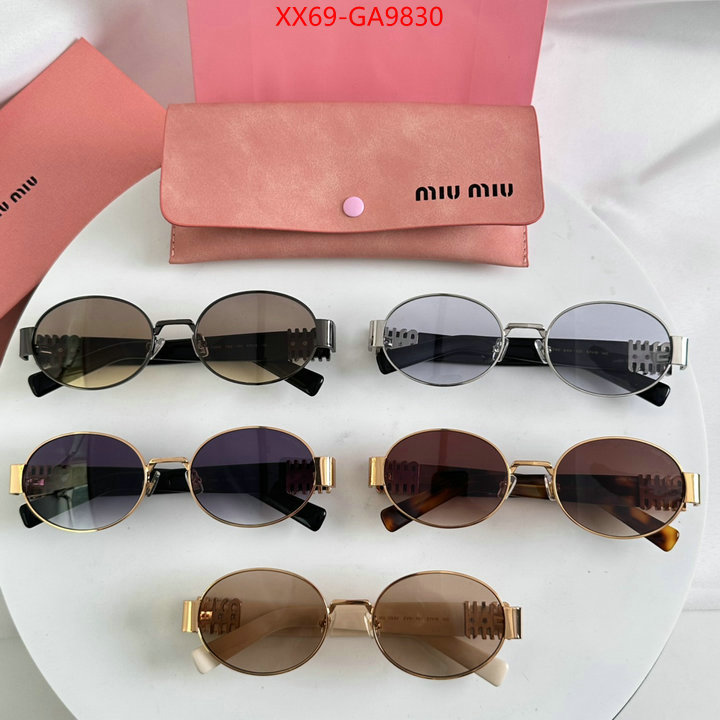 Glasses-Miu Miu for sale online ID: GA9830 $: 69USD