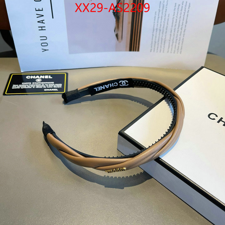 Hair band-Chanel cheap wholesale ID: AS2209 $: 29USD