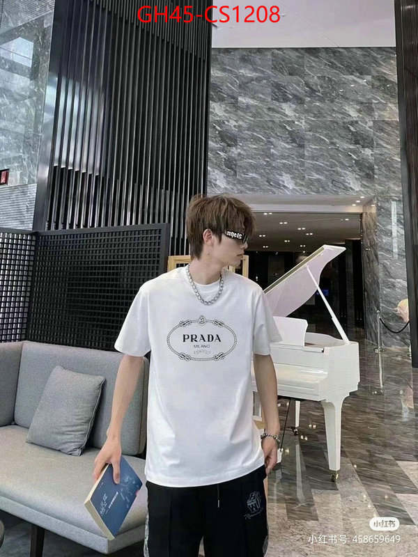 Clothing-Prada 7 star quality designer replica ID: CS1208 $: 45USD