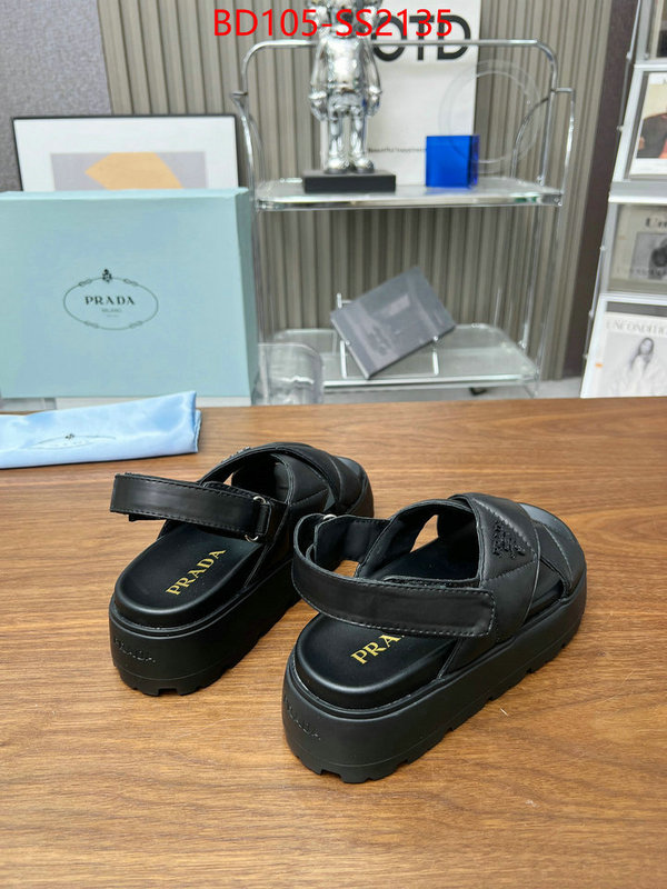 Women Shoes-Prada perfect replica ID: SS2135 $: 105USD