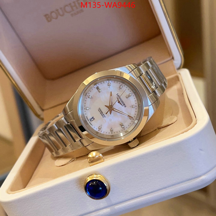 Watch(4A)-Longines luxury fashion replica designers ID: WA9446 $: 135USD