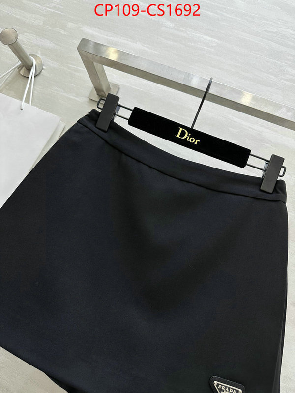 Clothing-Prada replica 1:1 high quality ID: CS1692 $: 109USD