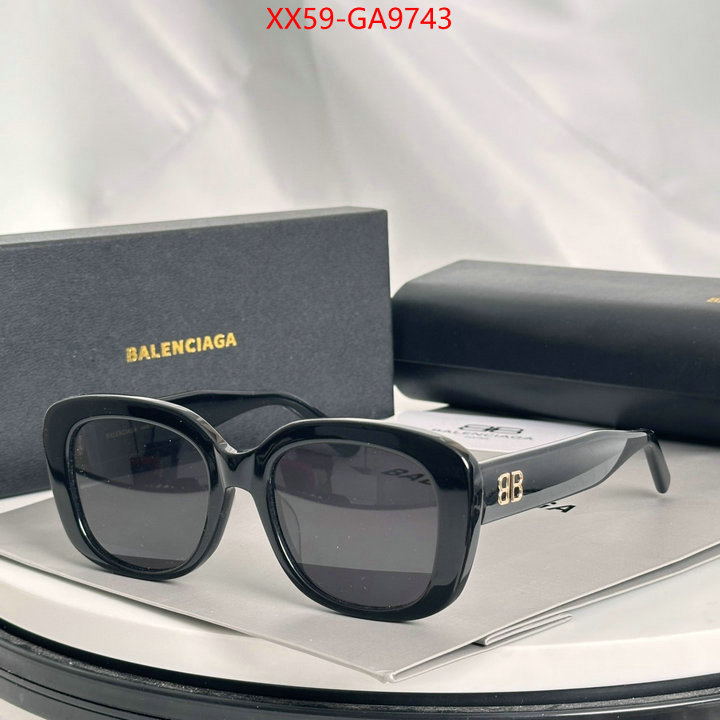 Glasses-Balenciaga highest product quality ID: GA9743 $: 59USD