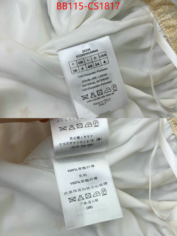 Clothing-Dior the quality replica ID: CS1817 $: 115USD