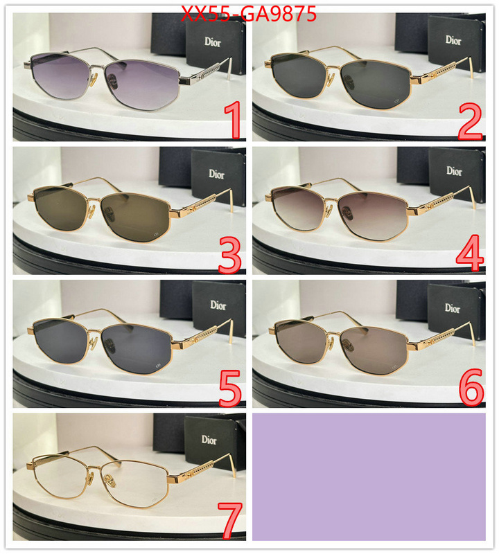 Glasses-Dior replica wholesale ID: GA9875 $: 55USD