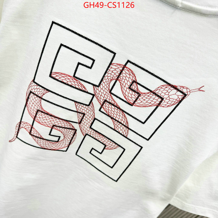 Clothing-Givenchy where can i find ID: CS1126 $: 49USD