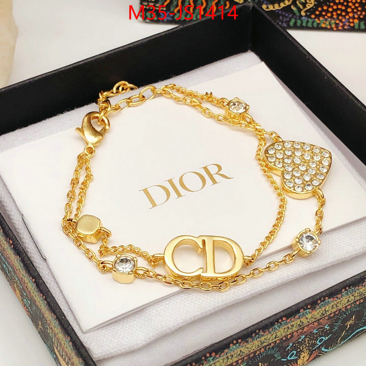 Jewelry-Dior how to buy replica shop ID: JS1414 $: 35USD