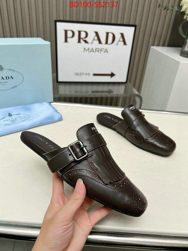 Women Shoes-Prada high quality aaaaa replica ID: SS2137 $: 100USD