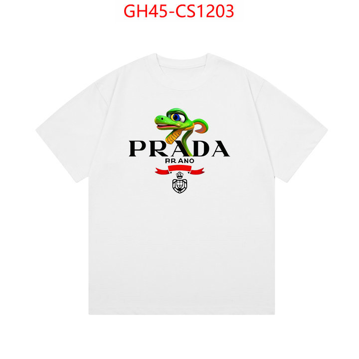 Clothing-Prada how to start selling replica ID: CS1203 $: 45USD