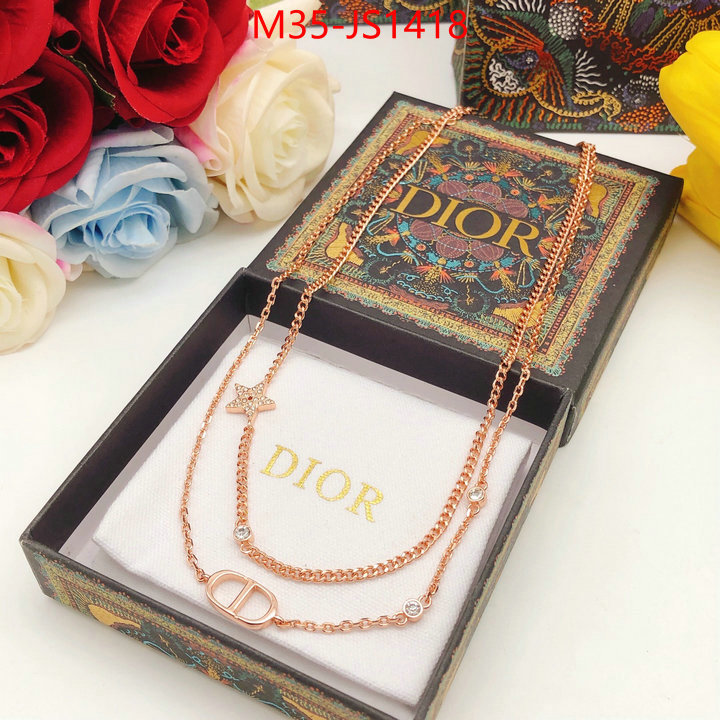 Jewelry-Dior replcia cheap from china ID: JS1418 $: 35USD