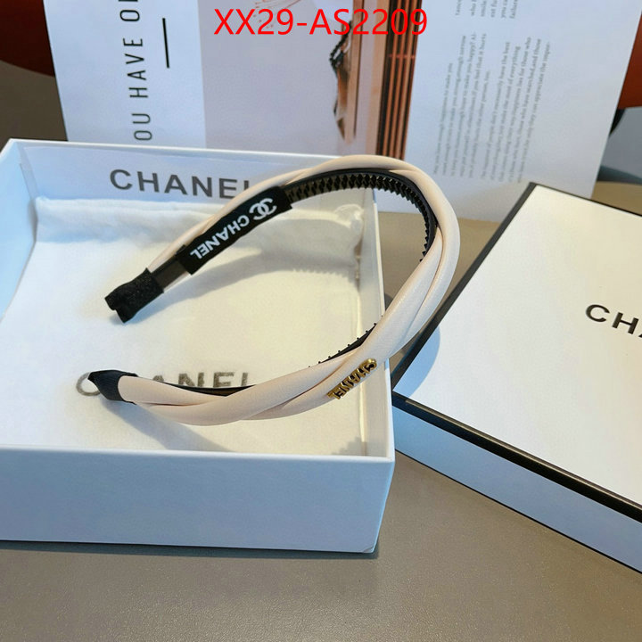 Hair band-Chanel cheap wholesale ID: AS2209 $: 29USD