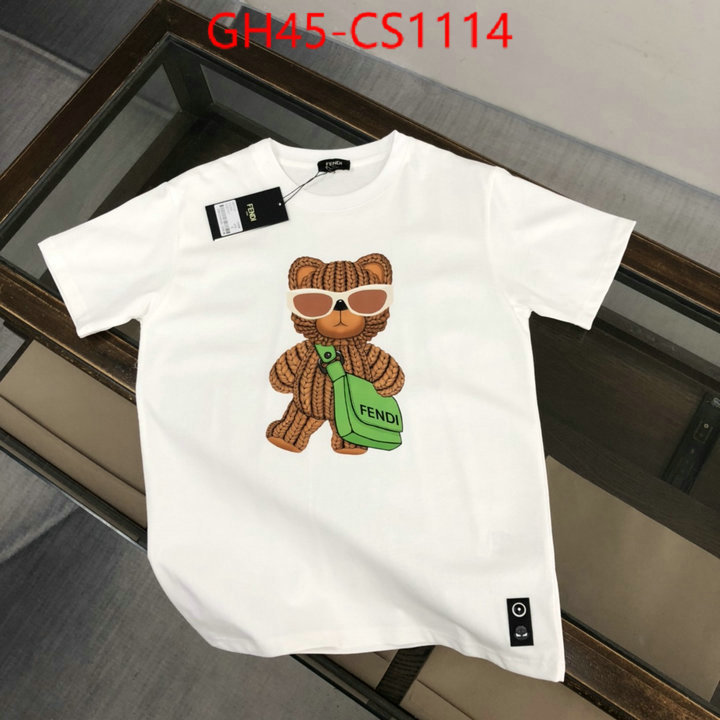 Clothing-Fendi wholesale 2024 replica ID: CS1114 $: 45USD