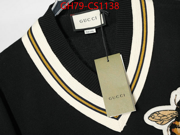 Clothing-Gucci 7 star quality designer replica ID: CS1138 $: 79USD