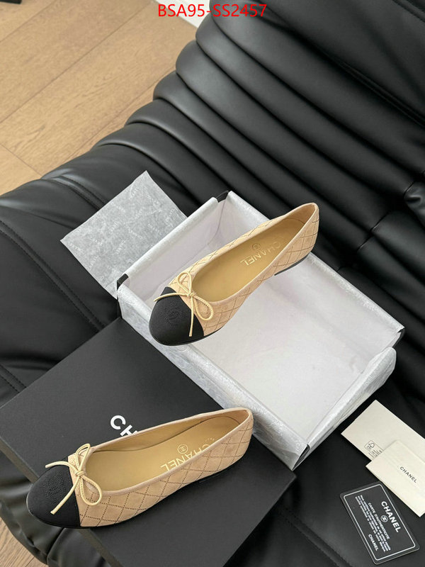 Women Shoes-Chanel buy 2024 replica ID: SS2457 $: 95USD