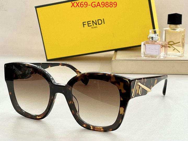 Glasses-Fendi luxury fake ID: GA9889 $: 69USD