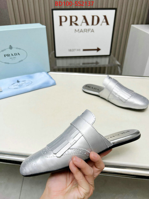 Women Shoes-Prada high quality aaaaa replica ID: SS2137 $: 100USD