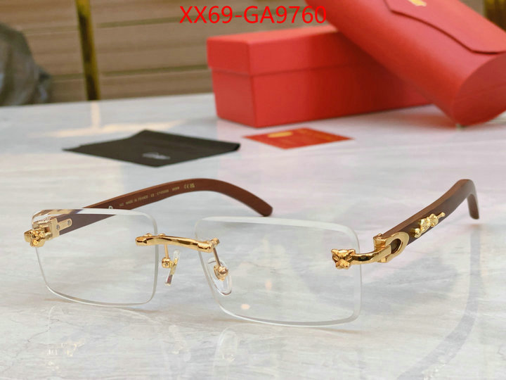 Glasses-Cartier high ID: GA9760 $: 69USD