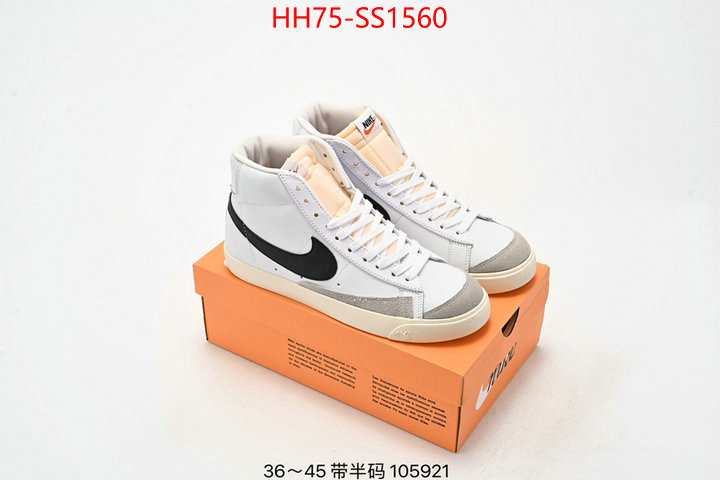 Women Shoes-NIKE mirror copy luxury ID: SS1560 $: 75USD