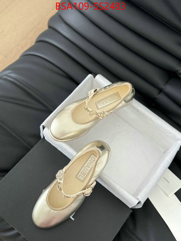 Women Shoes-Chanel customize best quality replica ID: SS2483 $: 109USD