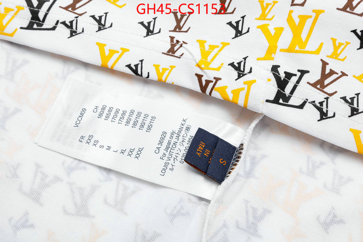 Clothing-LV shop designer replica ID: CS1153 $: 45USD