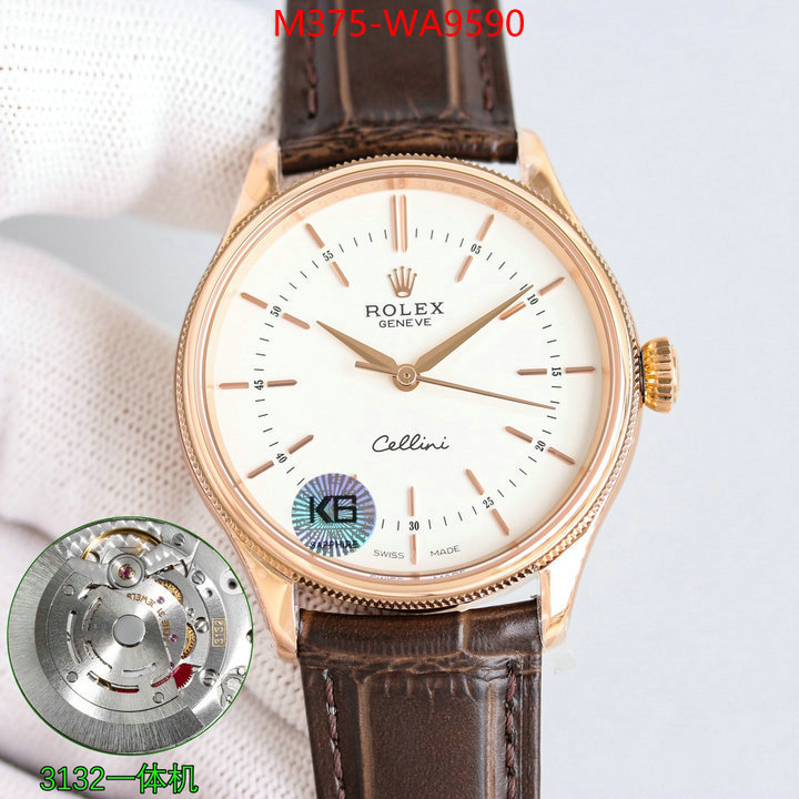 Watch(TOP)-Rolex where quality designer replica ID: WA9590 $: 375USD