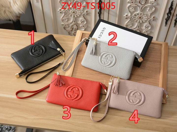 Gucci Bags(4A)-Wallet- top quality fake ID: TS1005 $: 49USD,