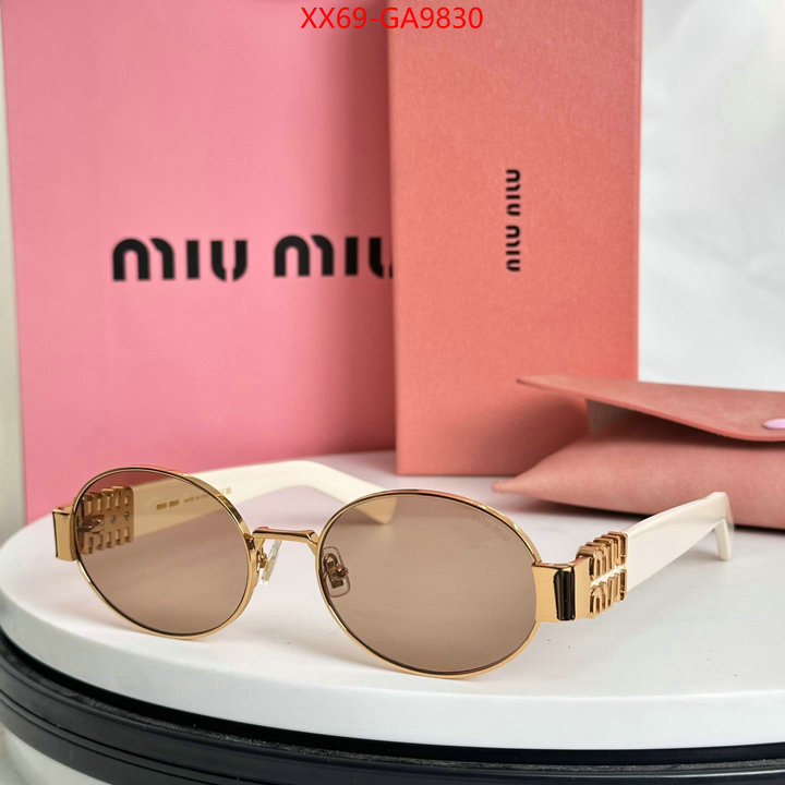 Glasses-Miu Miu for sale online ID: GA9830 $: 69USD