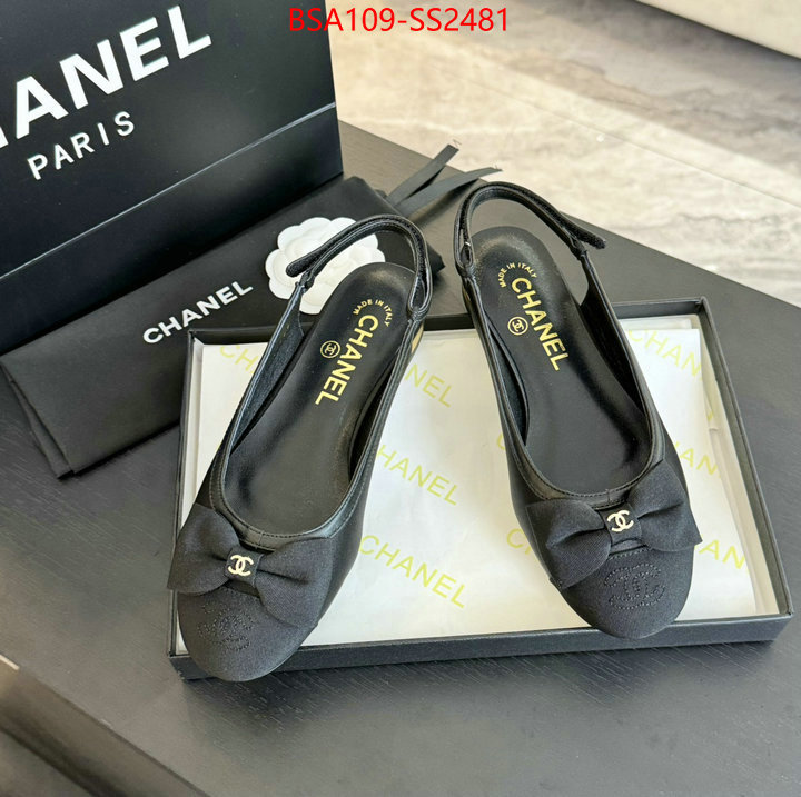 Women Shoes-Chanel unsurpassed quality ID: SS2481 $: 109USD