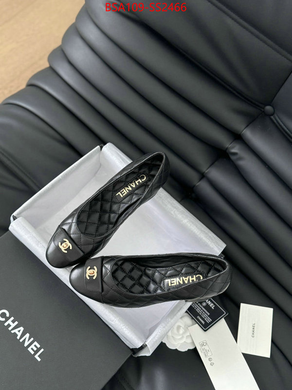 Women Shoes-Chanel 2024 aaaaa replica customize ID: SS2466 $: 109USD