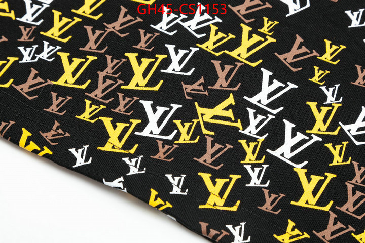 Clothing-LV shop designer replica ID: CS1153 $: 45USD