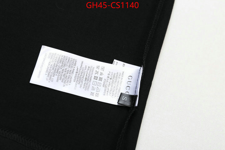 Clothing-Gucci best knockoff ID: CS1140 $: 45USD