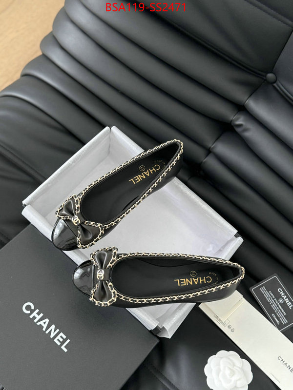 Women Shoes-Chanel high quality 1:1 replica ID: SS2471 $: 119USD