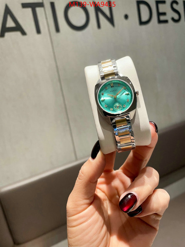 Watch(4A)-Gucci what's the best place to buy replica ID: WA9435 $: 139USD