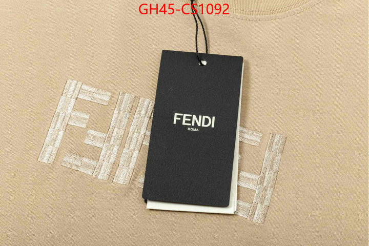 Clothing-Fendi is it illegal to buy dupe ID: CS1092 $: 45USD