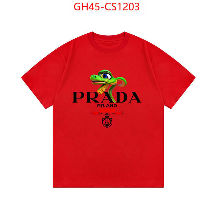 Clothing-Prada how to start selling replica ID: CS1203 $: 45USD