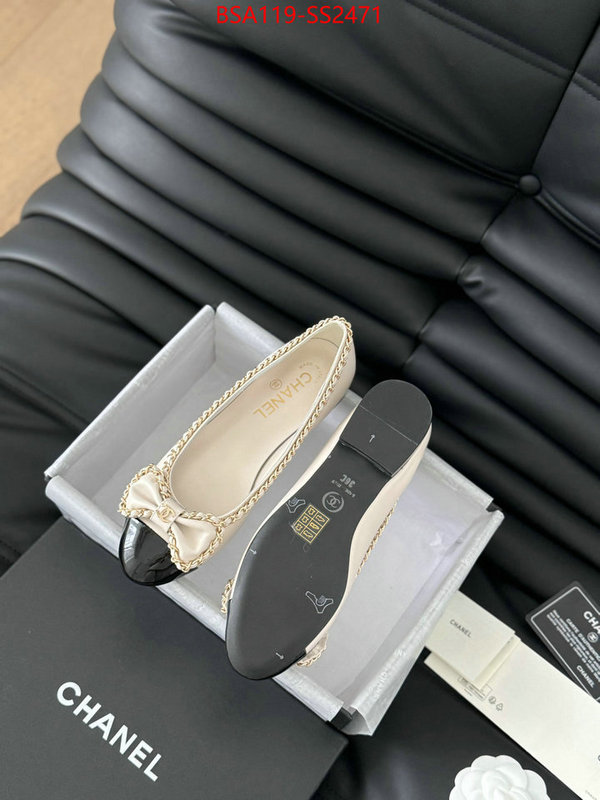 Women Shoes-Chanel high quality 1:1 replica ID: SS2471 $: 119USD