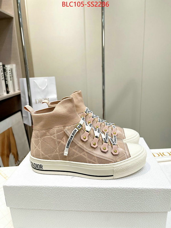 Women Shoes-Dior high quality replica designer ID: SS2286 $: 105USD