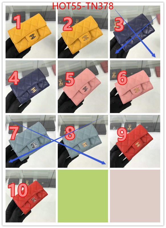 Chanel Bags(TOP)-Wallet- store ID: TN378 $: 55USD,