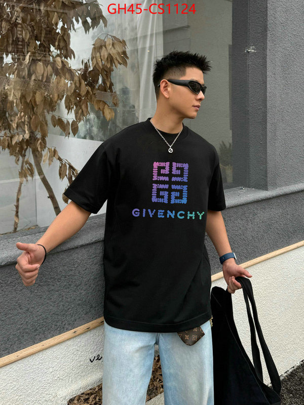 Clothing-Givenchy best quality designer ID: CS1124 $: 45USD