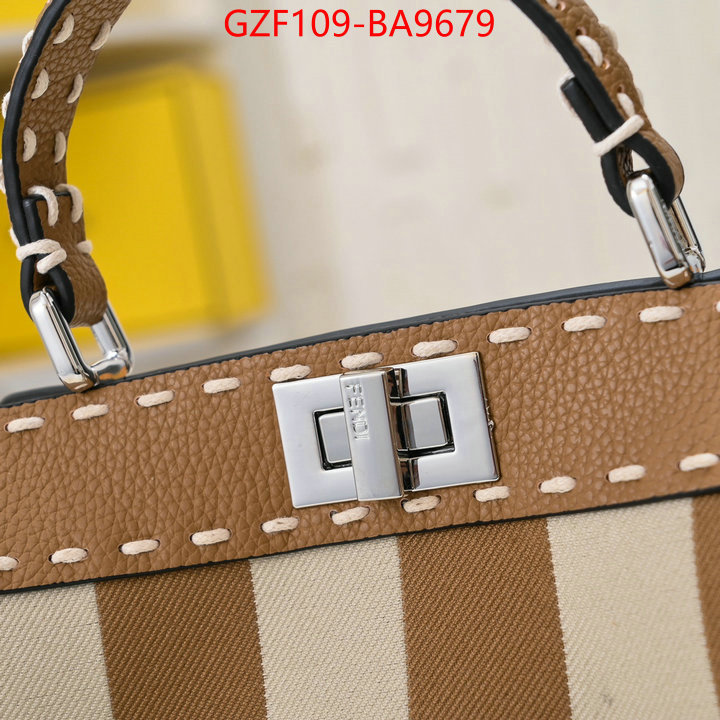 Fendi Bags(4A)-Peekaboo buy high-quality fake ID: BA9679 $: 109USD,